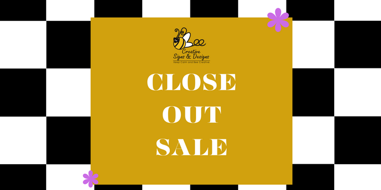 CLOSEOUT SALE!