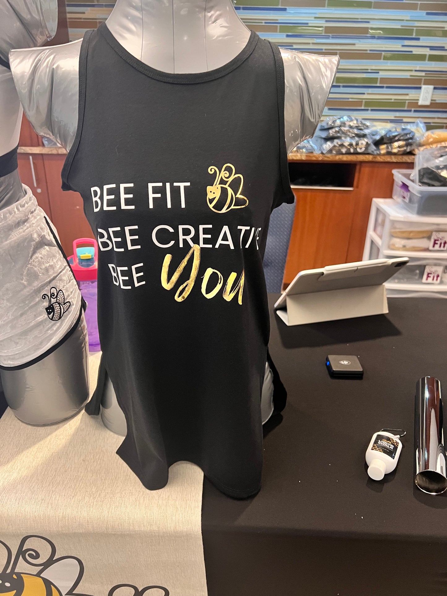 Bee Fit Bee Creative Bee You Tank