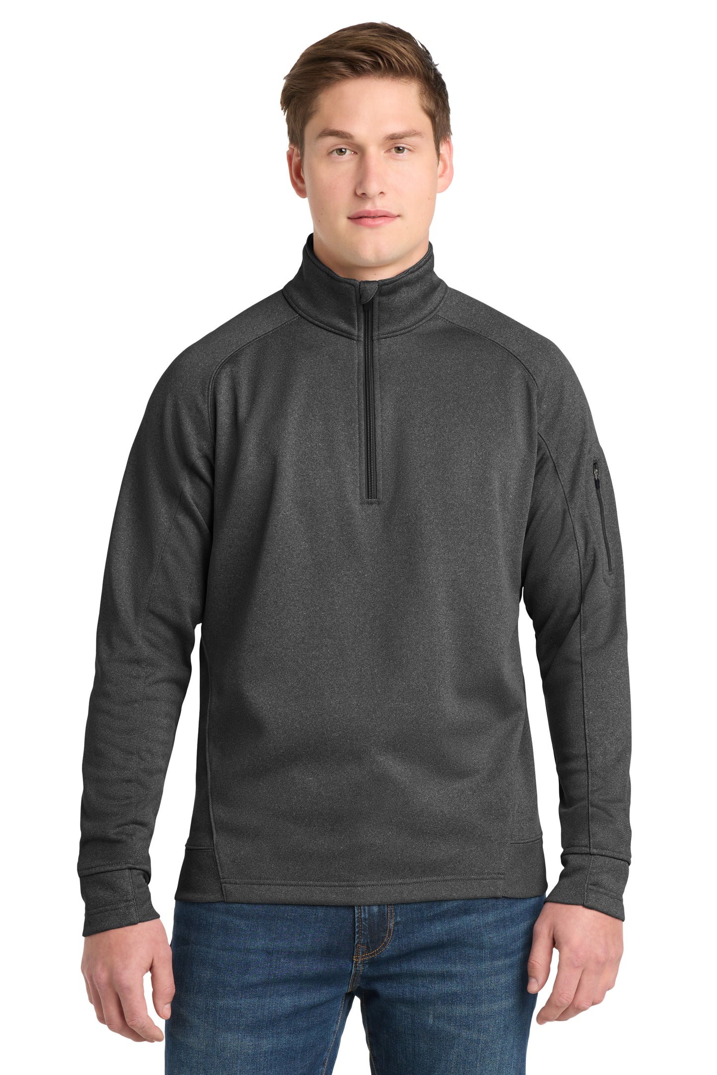 F247- Sport-Tek 1/4 Zip Fleece Pullover