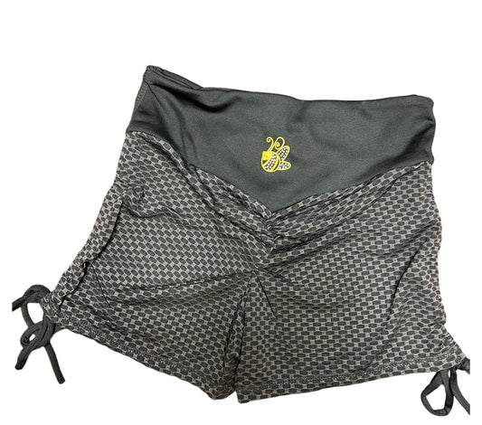 Mesh Scrunch Shorts