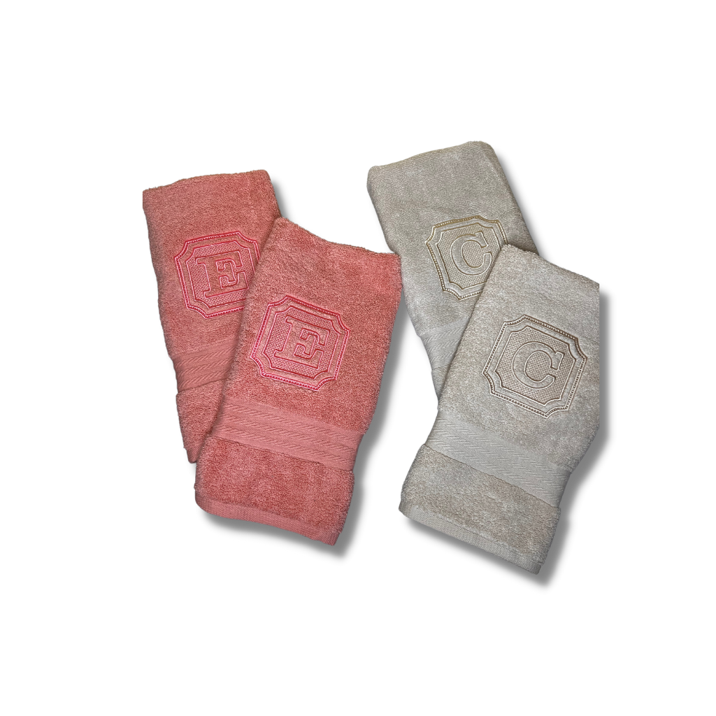 Mother's Day Embossed Hand-towels