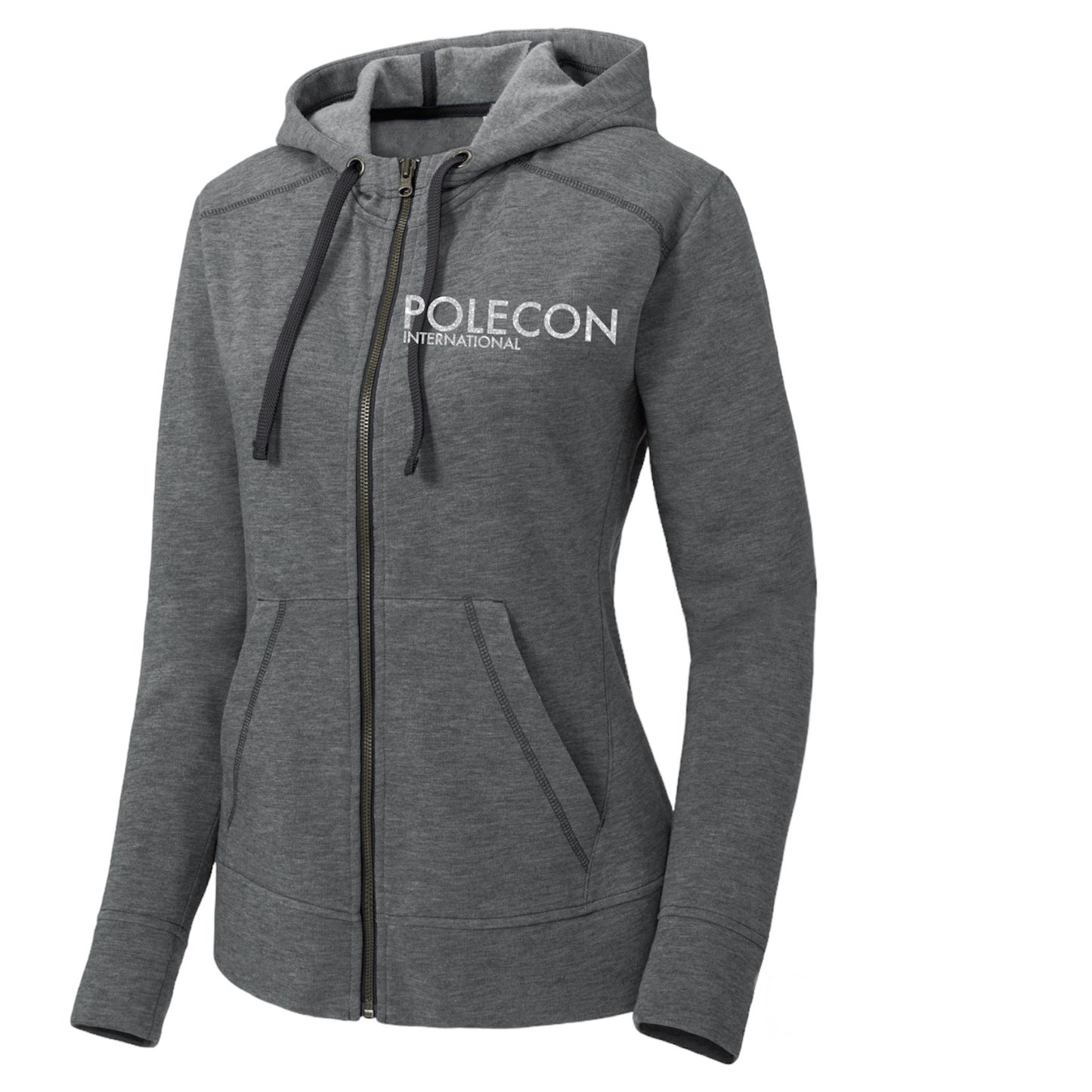 Pole Con Ladies Fit Hoodie