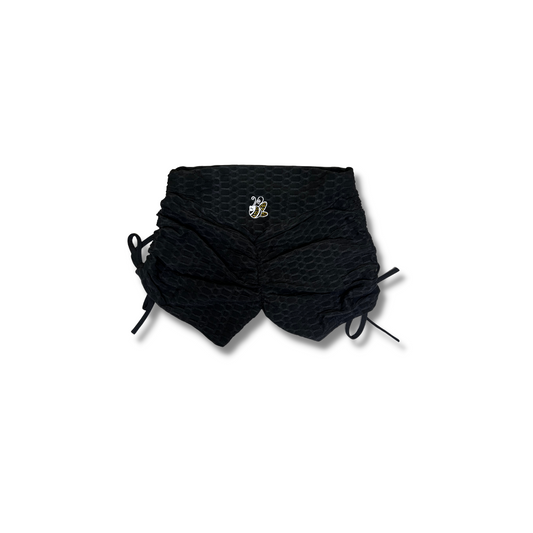 Scrunch Honeycomb Booty Shorts