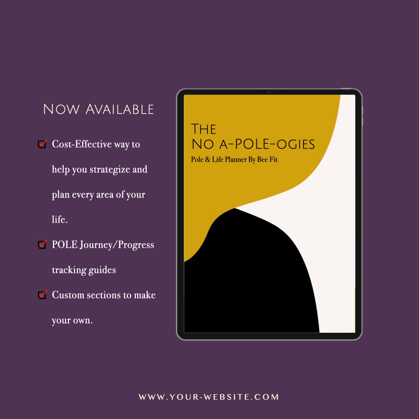 THE NO A-POLE-OGIES POLE & LIFE PLANNER